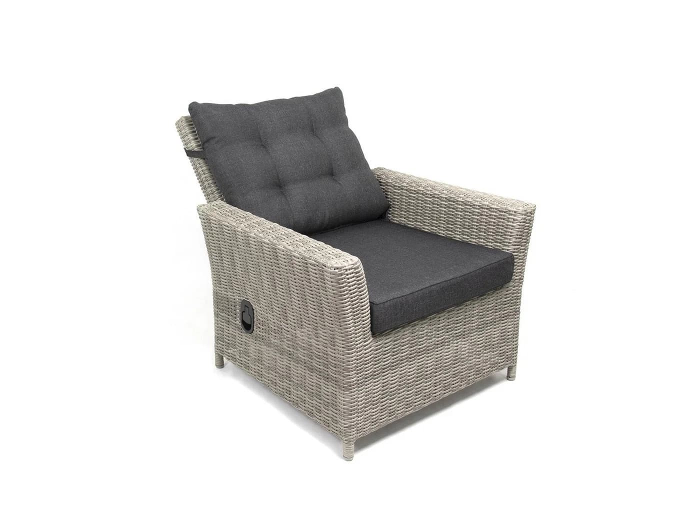 bellavista Gartenlounge-Set »Asti« 19-tlg. Grau Aluminium Polyrattan - Bild 4