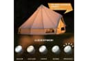 Skandika Tarfala LED Campinglampe USB Aufladbar Weiss Bild 1
