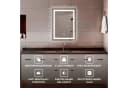 Bringer Badspiegel BRS102 LED mit Anti-Beschlag und Speicherfunktion Silber Bild 1