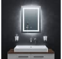 Bringer Badspiegel BRS102 LED mit Anti-Beschlag und Speicherfunktion Silber Bild 2