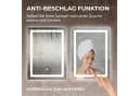 Bringer Badspiegel BRS102 LED mit Anti-Beschlag und Speicherfunktion Silber Bild 3