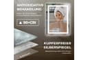 Bringer Badspiegel BRS102 LED mit Anti-Beschlag und Speicherfunktion Silber Bild 4