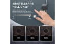 Bringer Badspiegel Rund LED mit Anti-Beschlag und Memory-Funktion Silber Bild 5