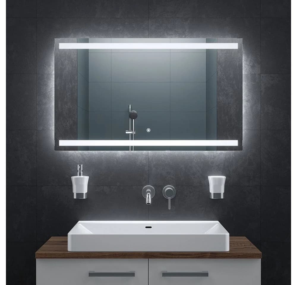 Bringer Badspiegel BRS106 LED Anti-Beschlag Speicherfunktion - Bild 2