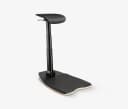 Ergolutions Ergonomischer Steh-/Sitzhocker mit Rollen und Anti-Ermüdungsmatte Bild 2