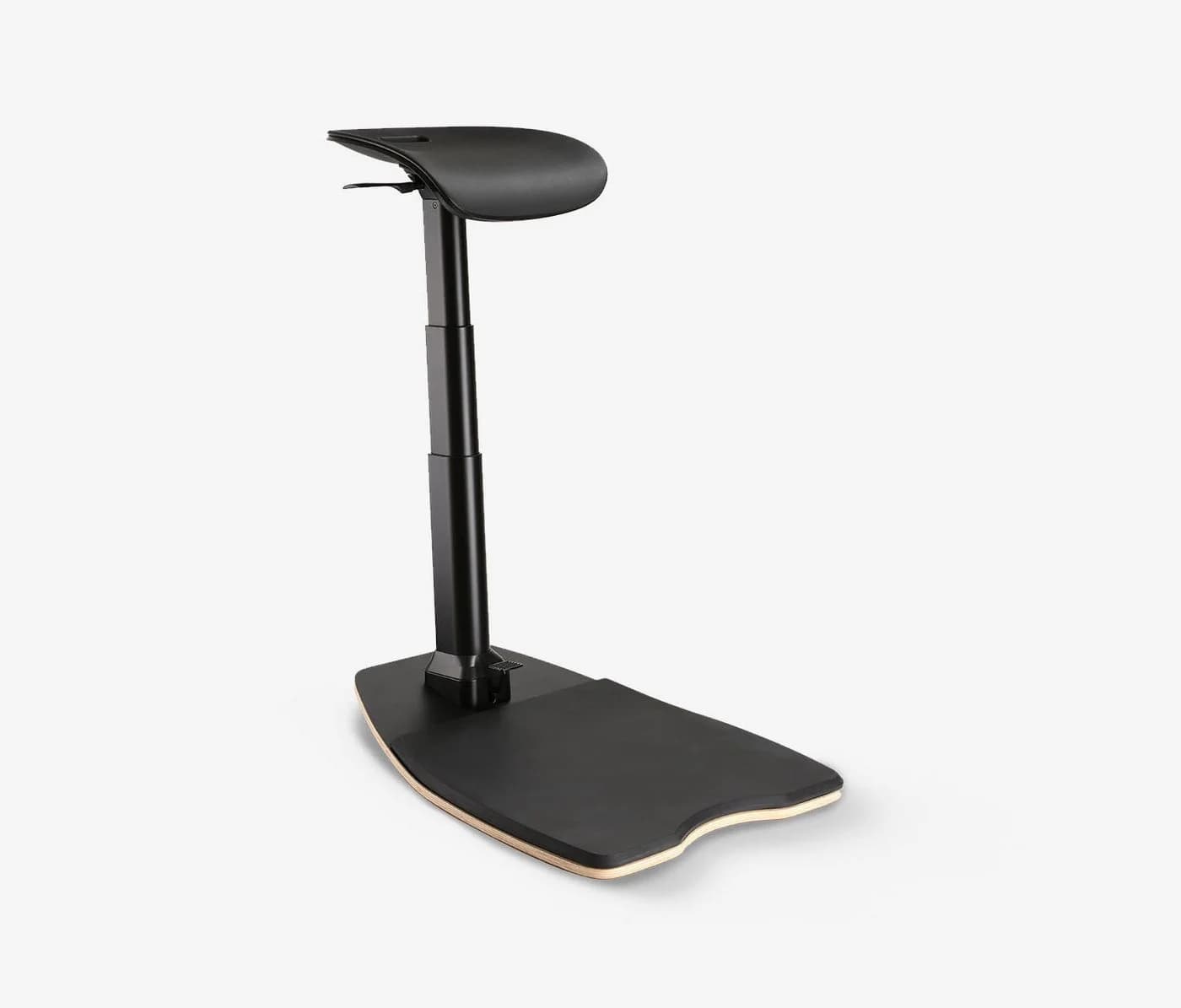 Ergolutions Ergonomischer Steh-/Sitzhocker mit Rollen und Anti-Ermüdungsmatte - Bild 2