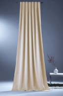 novumfix Verdunkelungsvorhang Sunout/15 beige Thermovorhang Kräuselband Bild 1