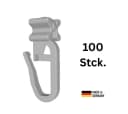 novumfix Gardinengleiter X-Gleiter weiß 6mm Innenlauf 100-St Bild 2