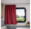 novumfix Verdunkelungsvorhang Caravangardine bordeaux-rot Kräuselband Bild 2
