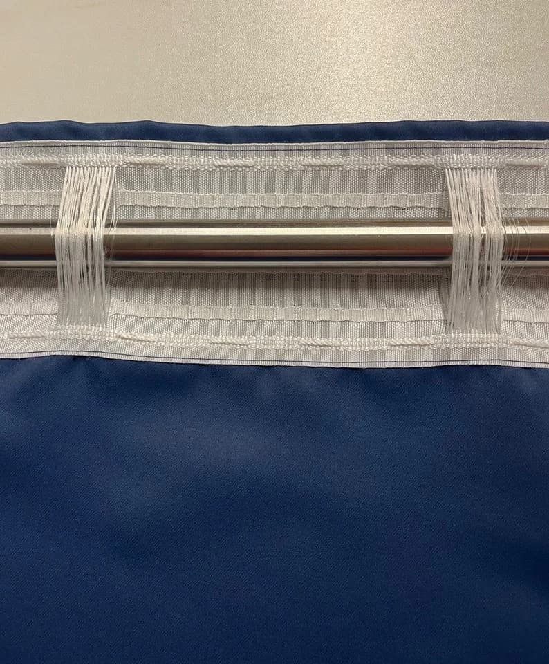 novumfix Verdunkelungsvorhang Sunout Dunkelblau XXL Thermovorhang - Bild 4
