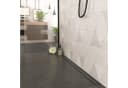 Aquabad® Duschrinne Slim Wall Schwarzmatt Edelstahl Komplett-Set Bild 1