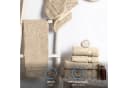 Komfortec Badetücher Set 2-tlg. 100% Baumwolle Frottee Beige 70x140 cm Bild 1