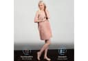 Komfortec Saunatuch Set 2-tlg. Rosa Frottee 100% Baumwolle Bild 5