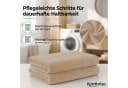 Komfortec Saunatuch Frotte 2-tlg. 100% Baumwolle Beige XXL Bild 3