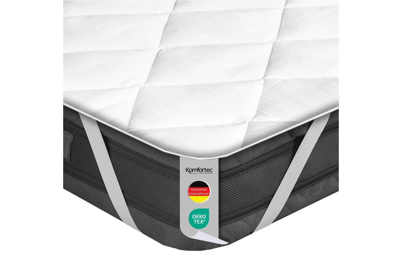 Komfortec Matratzenauflage 500 g/m², Atmungsaktiv, Allergikerfreundlich - Bild 2