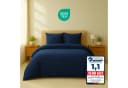 Komfortec Bettwäsche Premium Set Blau 100% Mikrofaser 3-teilig Bild 2