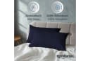 Komfortec Bettwäsche Premium Set Blau 100% Mikrofaser 3-teilig Bild 3