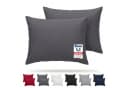 Komfortec Kissenbezug Premium 40x60 cm Anthrazit Mikrofaser Bild 2