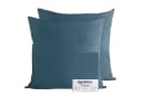 Komfortec Kissenbezug 100% Baumwolle, 150 g/m², 2 Stück, 50 x 50 cm, Superweicher Premium Jersey Kopfkissenbezug Bild 2
