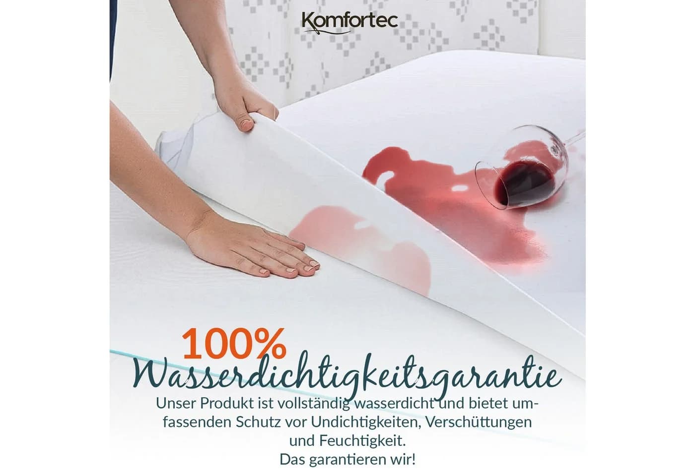 Komfortec Matratzenschoner Wasserdicht Atmungsaktiv - Bild 5