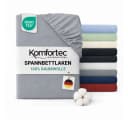 Komfortec Jersey Spannbettlaken 100% Baumwolle Bild 2