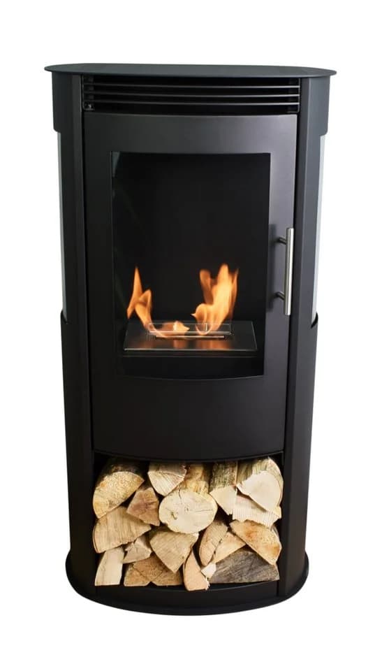 GLOW FIRE Ethanolkamin Göteborg 2KW Heizleistung Schwarz - Bild 4