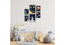 MeinBaby123® Poster Astronauten Bunt Kinderzimmer Deko Bild 1