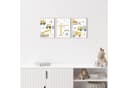 MeinBaby123® Poster Bagger Kinderzimmer Deko Baufahrzeuge Gelb Bild 3
