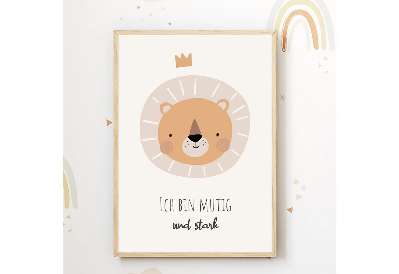 MeinBaby123® Poster Affirmationsbilder Kinderzimmer Deko Bunt - Bild 3