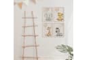 MeinBaby123® Poster Kinderzimmer Tiere Wandbilder Bunt Beige Braun Bild 2