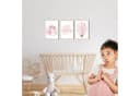 MeinBaby123® Poster Einhorn Rosa Kinderzimmer Deko Bild 1