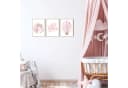 MeinBaby123® Poster Einhorn Rosa Kinderzimmer Deko Bild 3