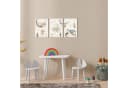 MeinBaby123® Poster Kinderzimmer Meerestiere Blau Unterwasserwelt Bild 4