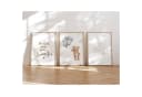 MeinBaby123® Poster Kinderzimmer Deko Bunt Süße Tiermotive Bild 2