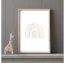 MeinBaby123® Poster Kinderzimmer Deko Bunt Süße Tiermotive Bild 4