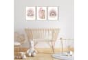 MeinBaby123® Poster Kinderzimmer Giraffe & Luftballon Rosa Bild 4
