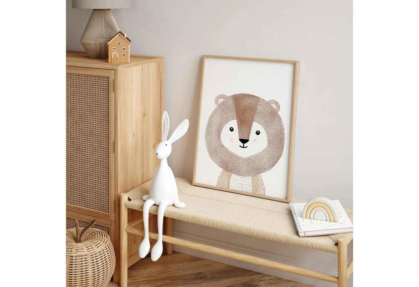 MeinBaby123® Poster Kinderzimmer Tiere - Bild 4