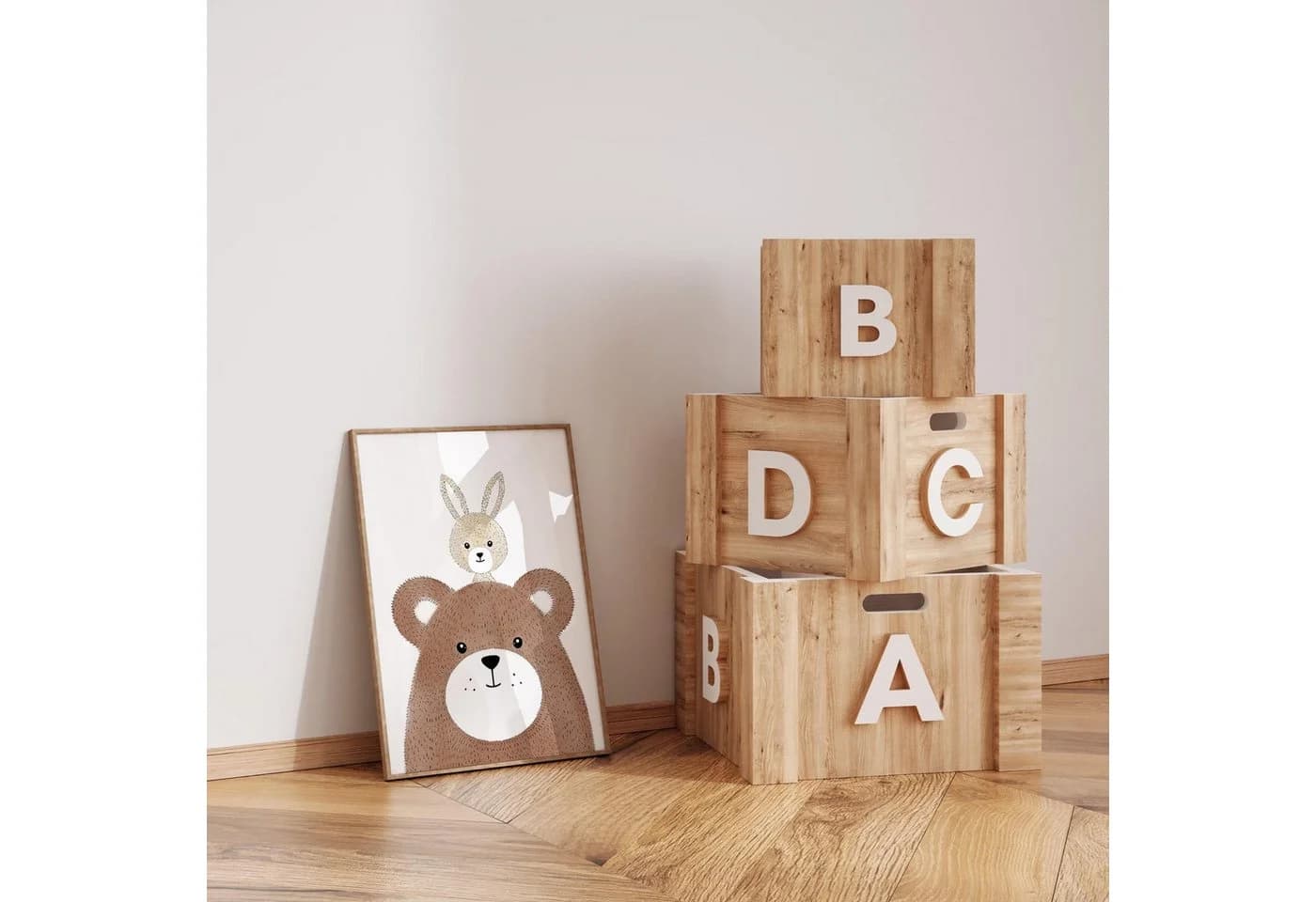 MeinBaby123® Poster Kinderzimmer Tiere - Bild 5