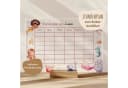 MeinBaby123® Stundenplan Acryl transparent inkl. Holzhalterung Bild 2