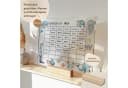 MeinBaby123® Stundenplan Acrylglas DIN A4 mit Holzhalterung Bild 1