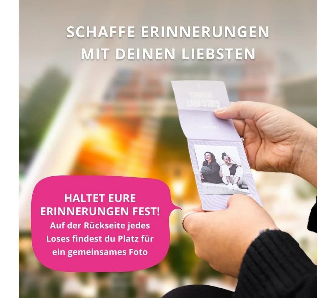 Amari Geschenkbox Losbox für Beste Freundin - 50 Losen mit Ideen - Bild 5