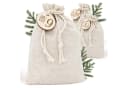Amari befüllbarer Adventskalender Stoff Wandkalender 24 Fächer Beige Bild 2