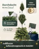 HAVN Künstlicher Weihnachtsbaum Nordlys PVC-Äste PE-Spritzguss-Spitzen Bild 3