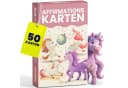 Lilletå Spiel 50 Affirmationskarten für Kinder - Positive Mutmachkarten Bild 2