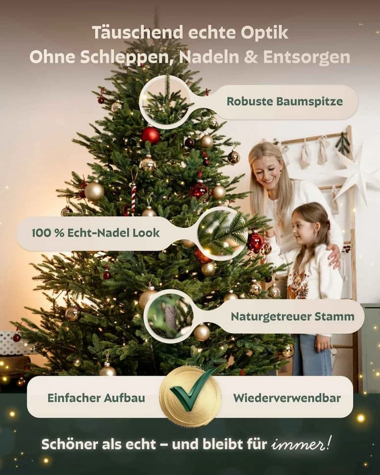 HAVN Künstlicher Weihnachtsbaum Livgrön 100% Spritzguss