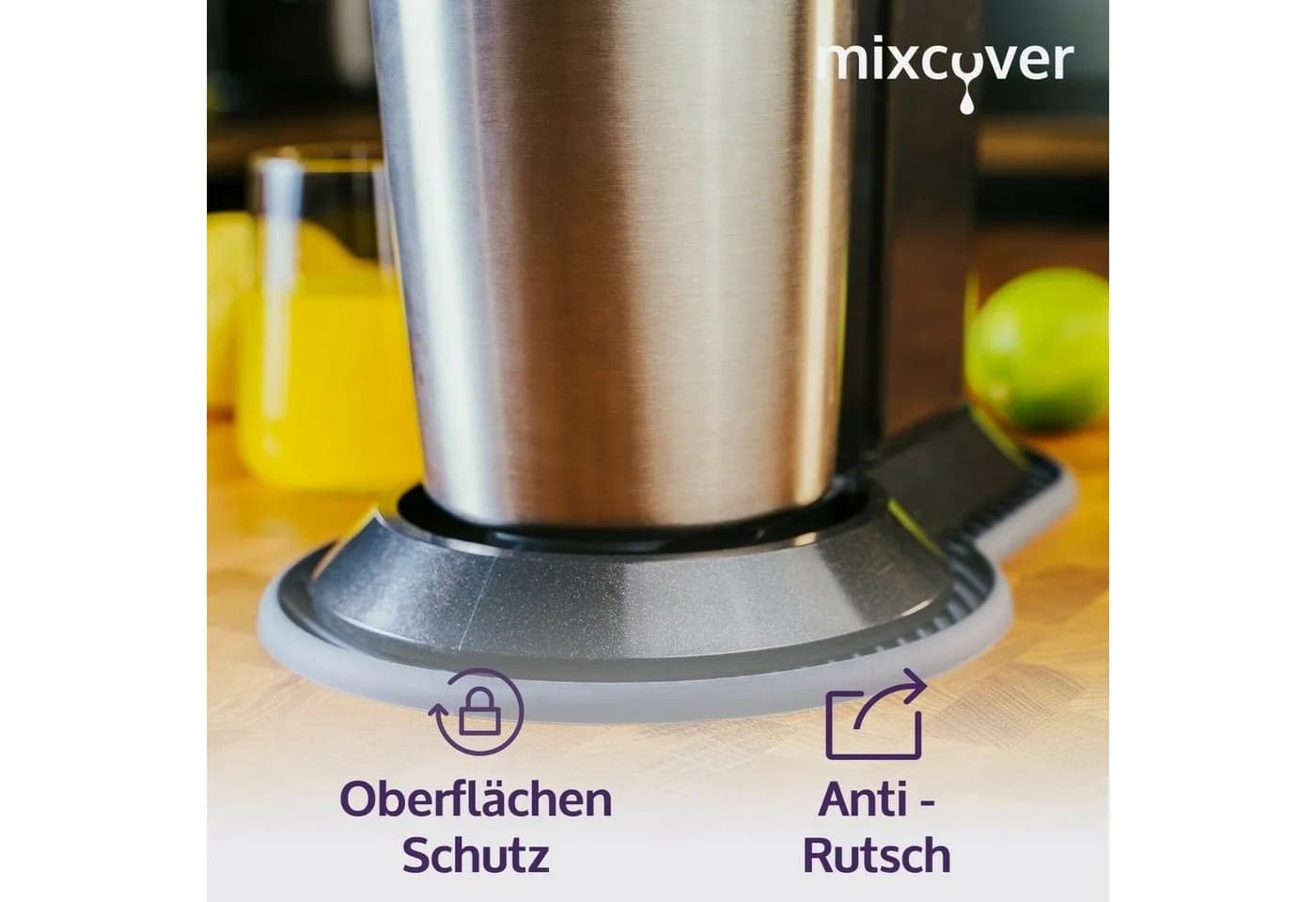 Mixcover Silikonmatte für SodaStream Crystal, rutschfest & fleckenfrei