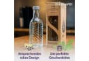 Mixcover Glasflasche kompatibel mit SodaStream Crystal 2.0, 0,65L, Transparent Bild 1