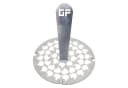 Grillpeter Grillrost mit Öffner für Feuerplatte 20 cm Edelstahl Bild 1