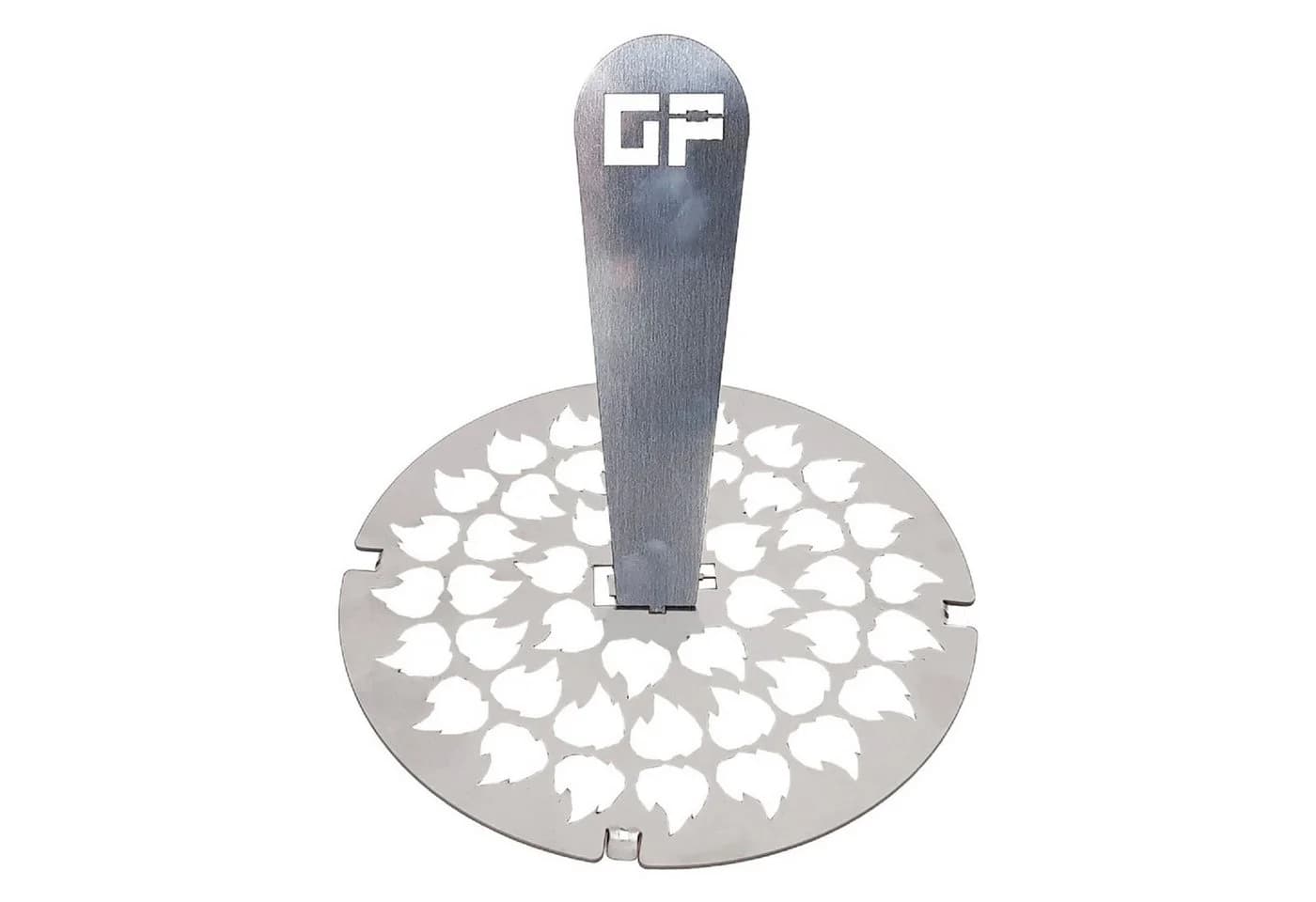 Grillpeter Grillrost mit Öffner für Feuerplatte 20 cm Edelstahl