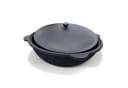 Grillpeter Holzkohlegrill Utschak Asamat mit Gusseisen Kazan 12L Schwarz Bild 4